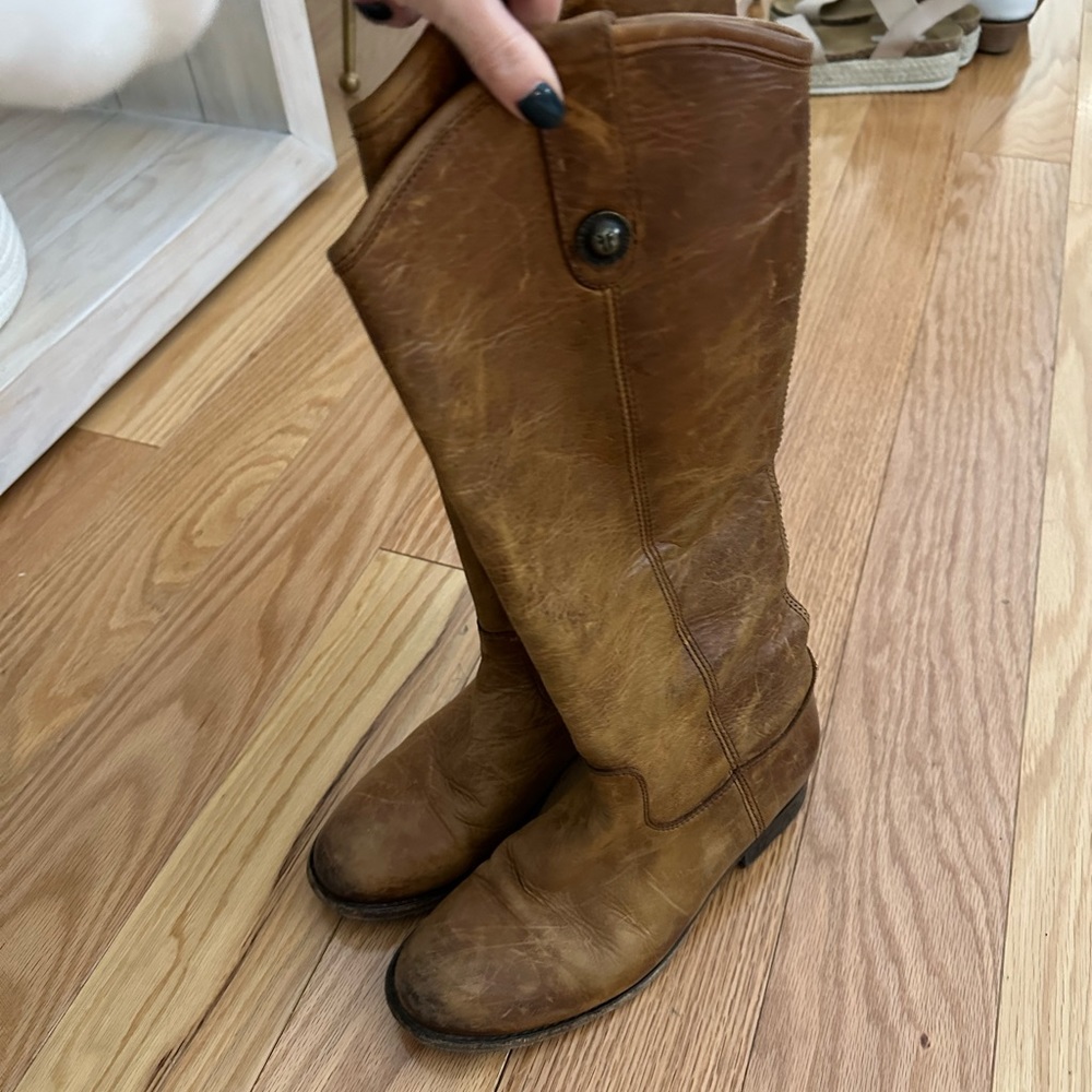 Frye Leather Brown Boots